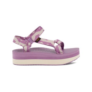 Teva Flatform Universal Women Platform Sandals Purple | QSDFT-4815