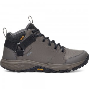 Teva Grandview Gtx Men Boots Navy Brown | CSJHR-9473