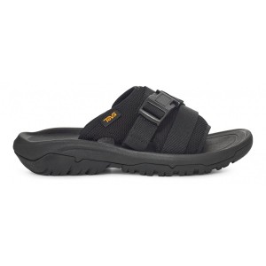 Teva Hurricane Verge Slide Women Slip On Black | QTGPY-7065