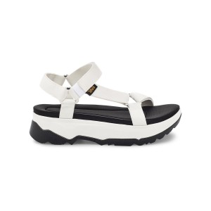 Teva Jadito Universal Women Platform Sandals White | XFBRE-8510