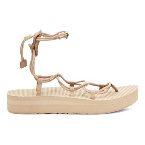 Teva Midform Infinity Women Platform Sandals Beige | ANHPY-1458