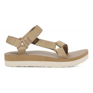 Teva Midform Universal Women Platform Sandals Brown | XVOKE-0315