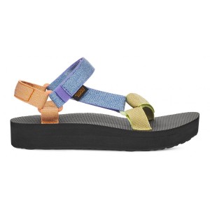 Teva Midform Universal Women Platform Sandals Multicolor | GNMAD-7512