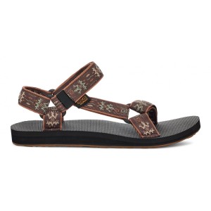 Teva Original Universal Men Original Sandals Brown | QZELX-7931