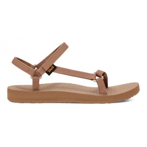 Teva Original Universal Slim Women Original Sandals Brown | PQERM-0452