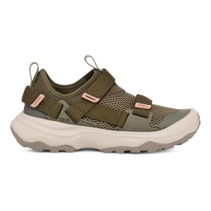 Teva Outflow Universal Women Boots Olive | HZLIK-5264