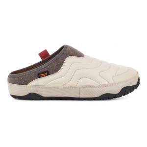 Teva Reember Terrain Women Slip On White | DNAYK-7809