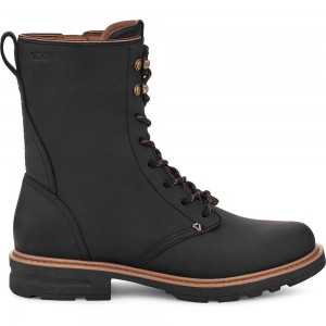 Teva Rowena Lace Women Boots Black | IWBNO-0289