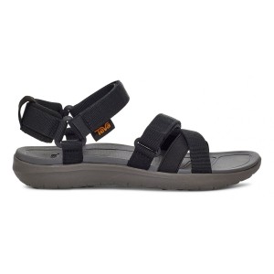 Teva Sanborn Mia Women Sandals Black | XCRNK-9658