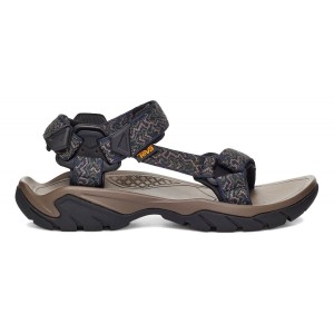 Teva Terra Fi 5 Universal Men Sandals Black | POBXR-4859