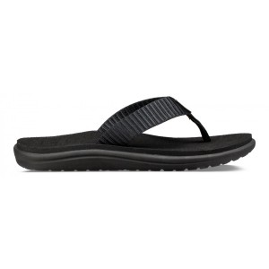 Teva Voya Women Flip Flops Black | WGAQY-6752