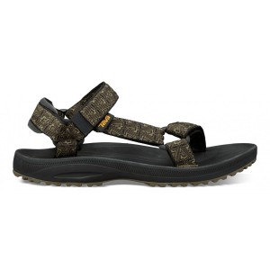 Teva Winsted Men Sandals Dark Olive | HWVBF-9142