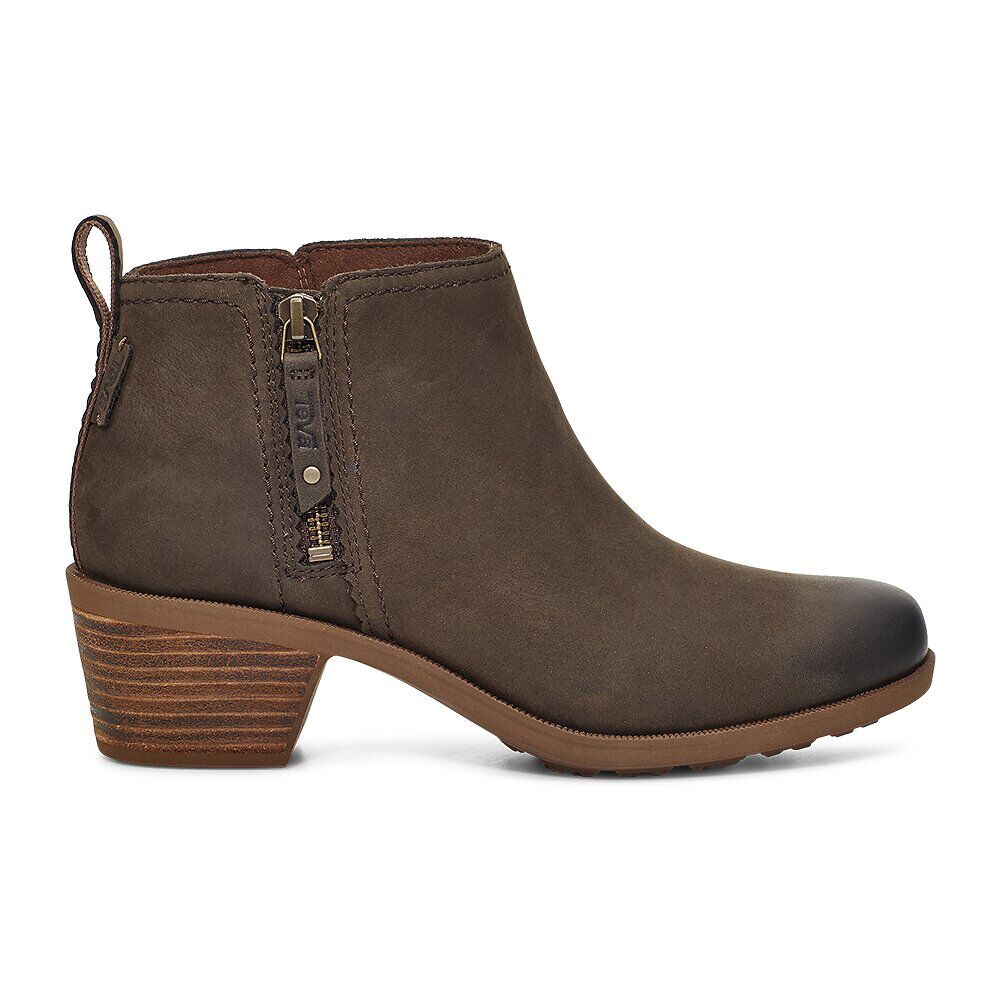 Teva Anaya Bootie Women Boots Brown | QNZWC-1639