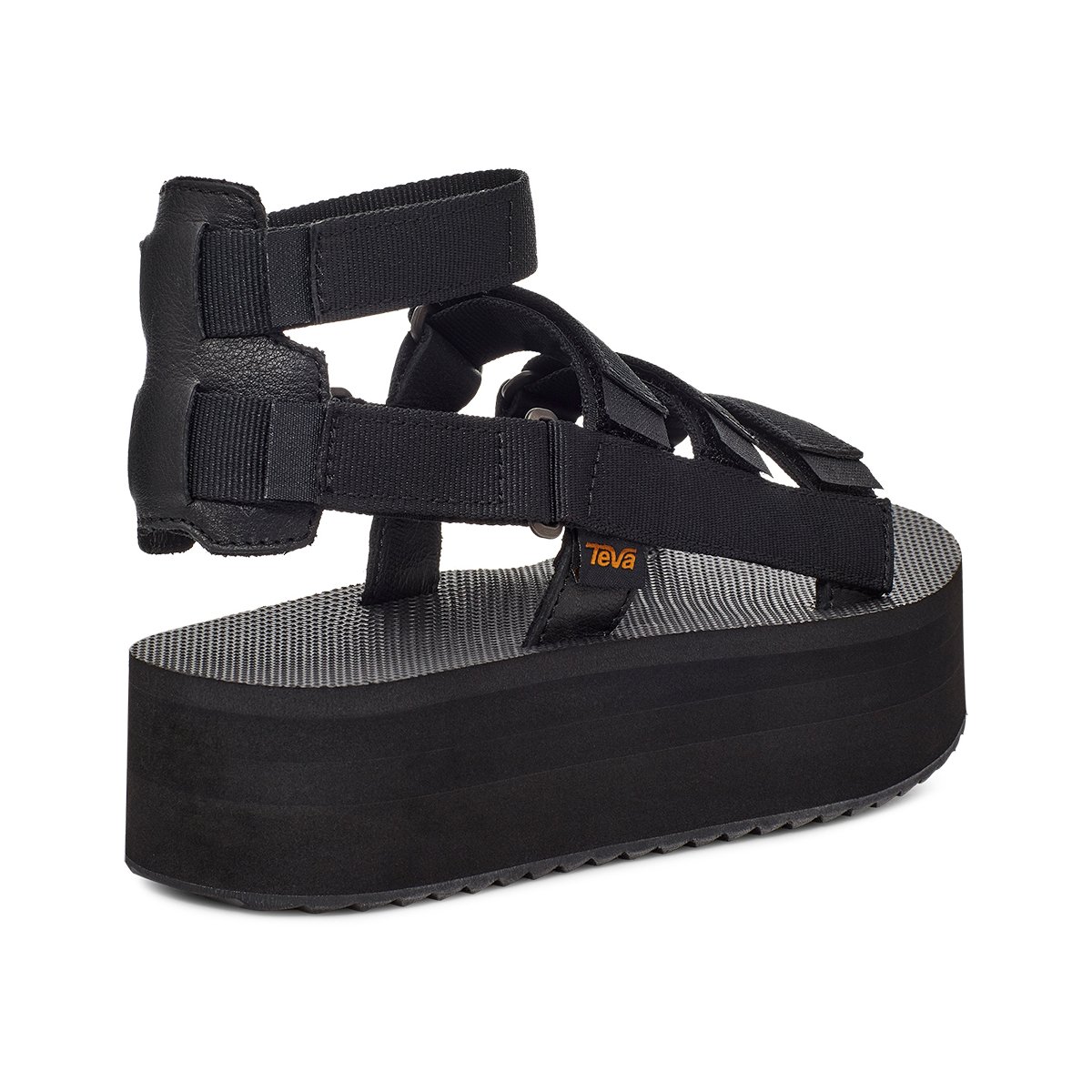 Teva Flatform Mevia Women Platform Sandals Black | IJPLT-4829