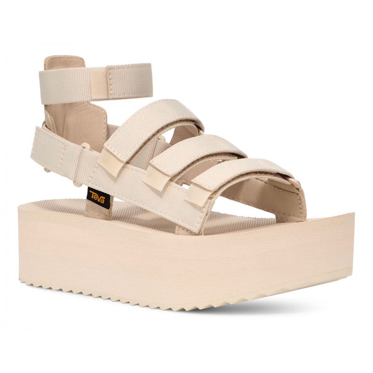 Teva Flatform Mevia Women Platform Sandals White | YIMDO-8317