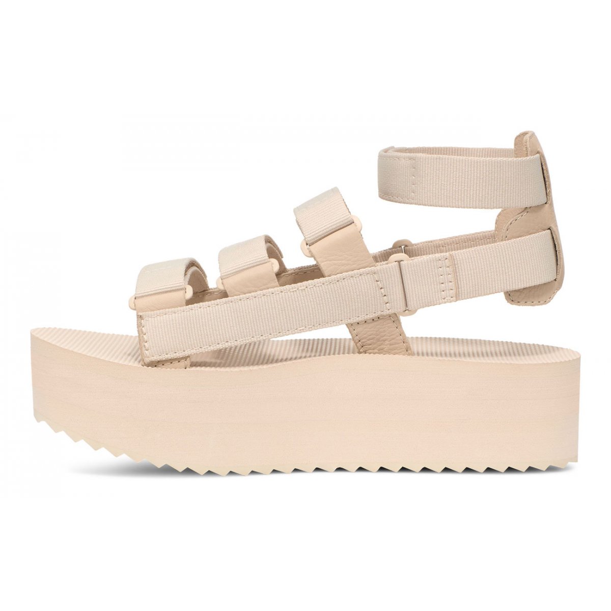 Teva Flatform Mevia Women Platform Sandals White | YIMDO-8317