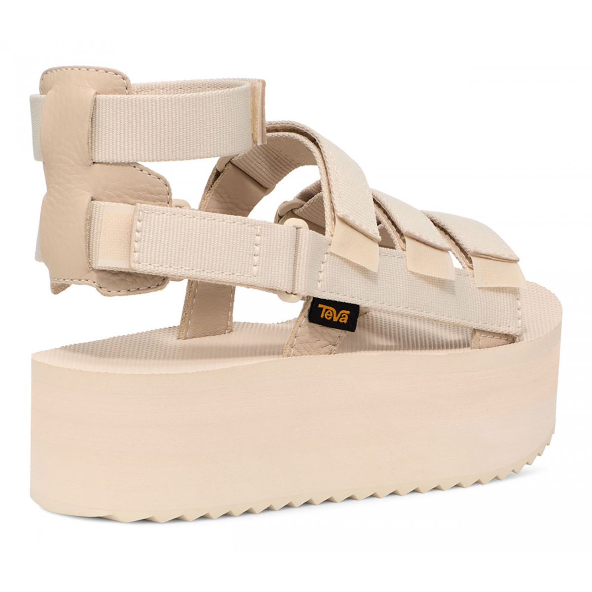 Teva Flatform Mevia Women Platform Sandals White | YIMDO-8317