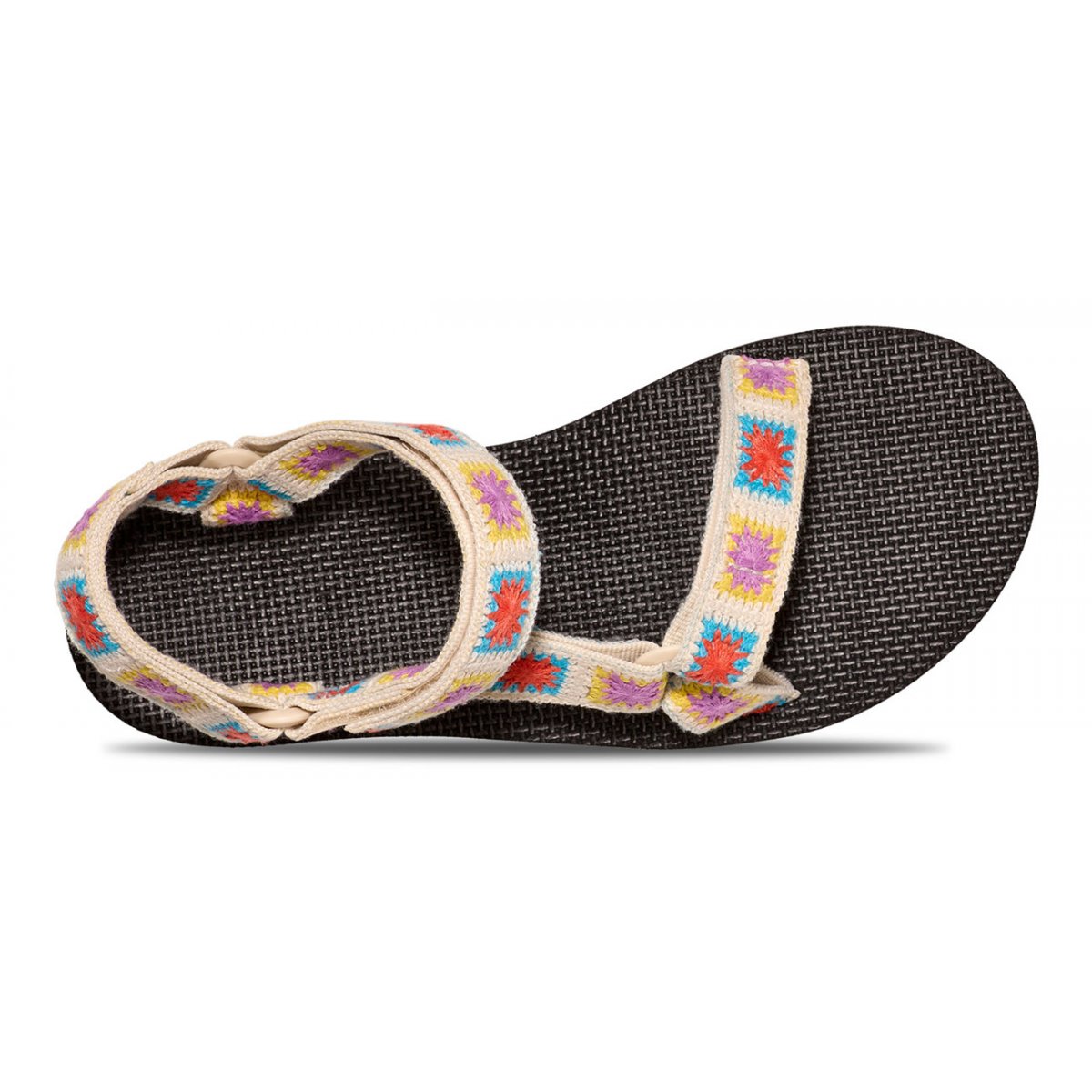 Teva Flatform Universal Crochet Women Platform Sandals Multicolor | HWCVX-8697