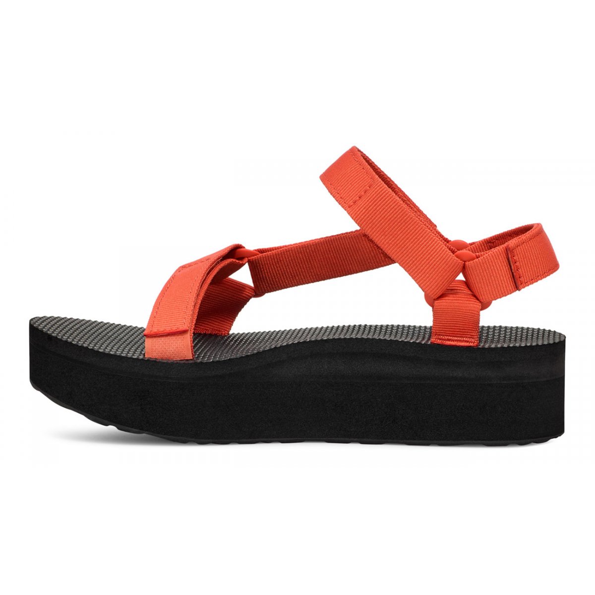 Teva Flatform Universal Women Platform Sandals Red Black | NWVRE-4082