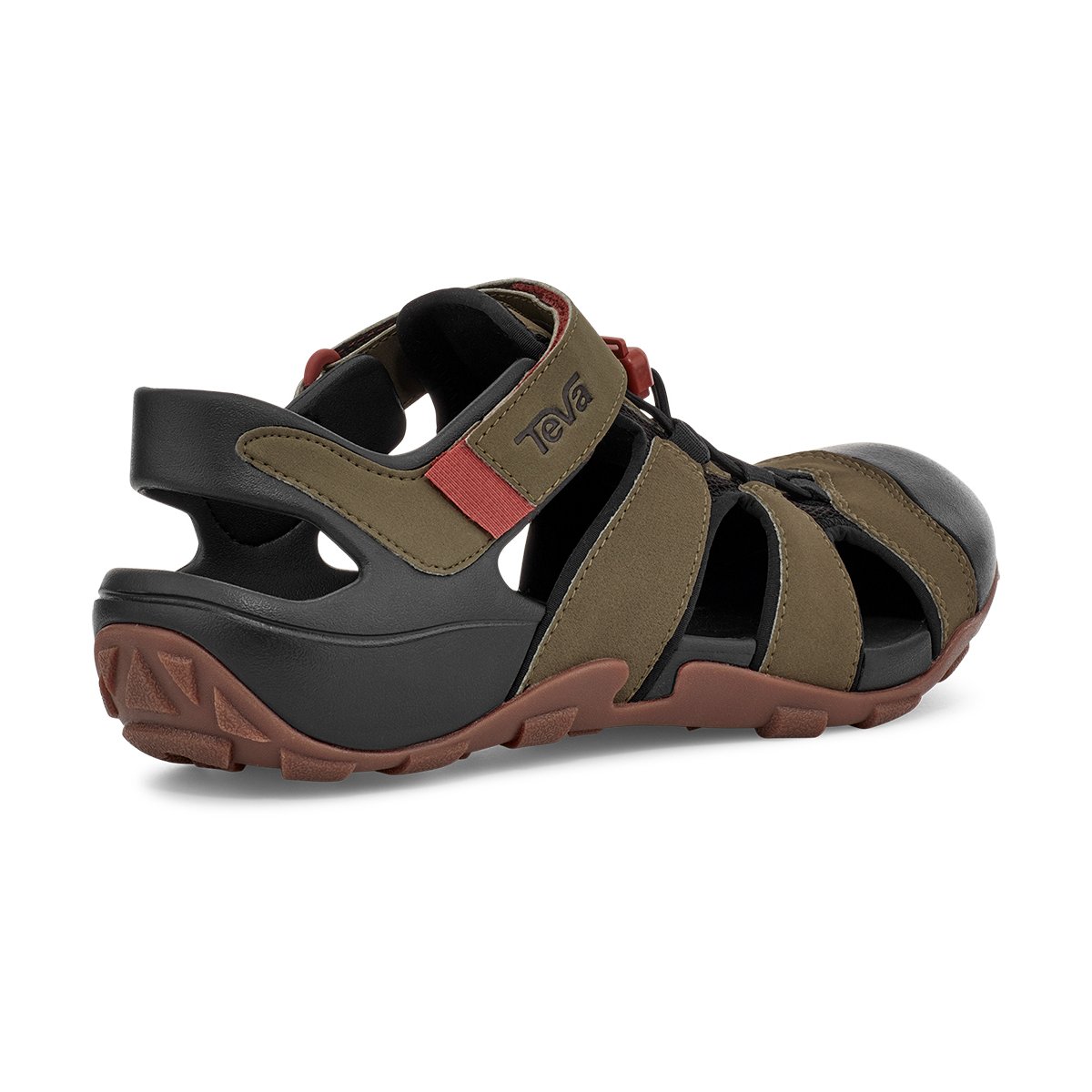 Teva Flintwood Men Sandals Olive | JWAUD-0875