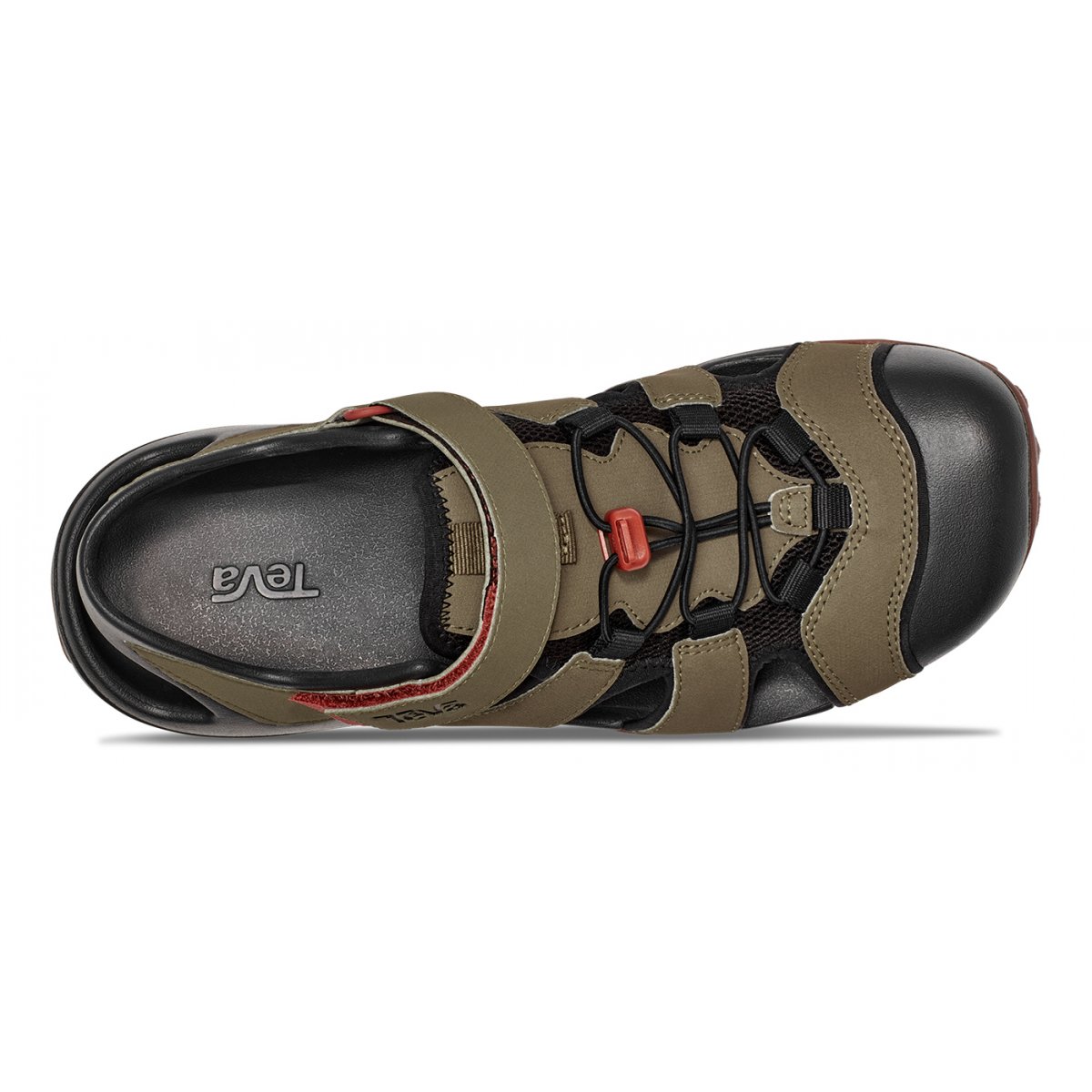 Teva Flintwood Men Sandals Olive | JWAUD-0875