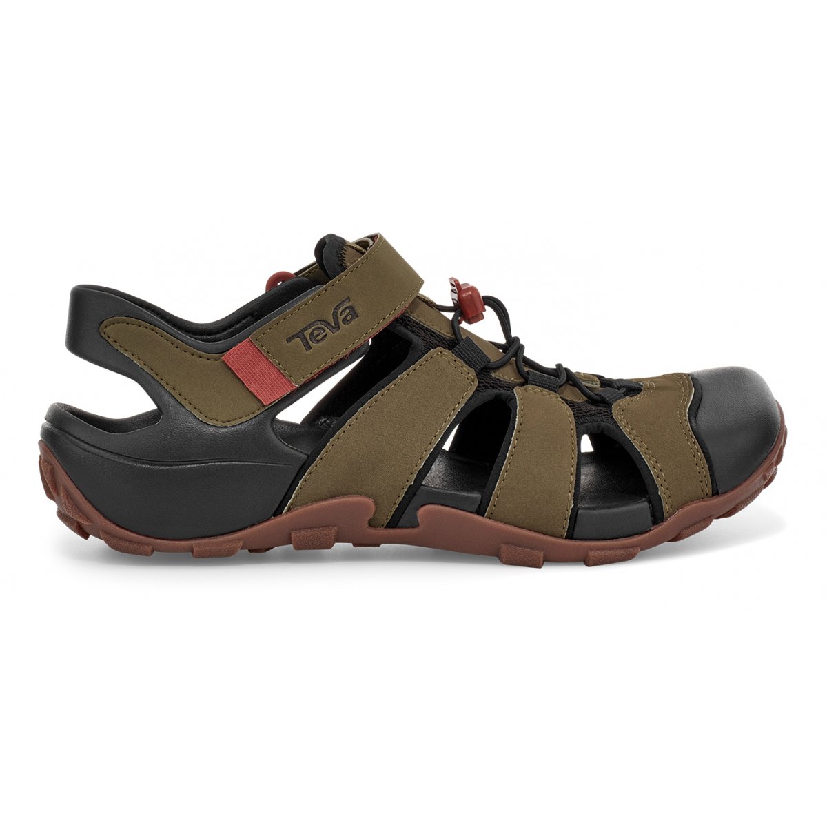 Teva Flintwood Men Sandals Olive | JWAUD-0875