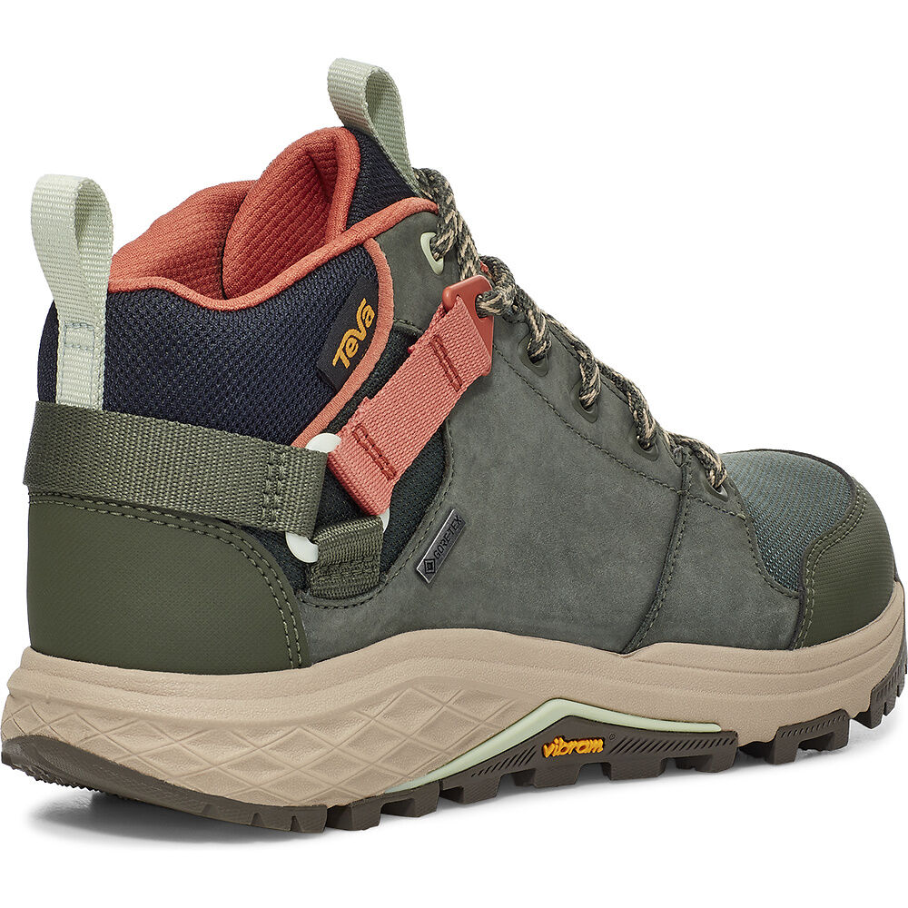 Teva Grandview Gtx Women Boots Red Olive | PADTN-8390