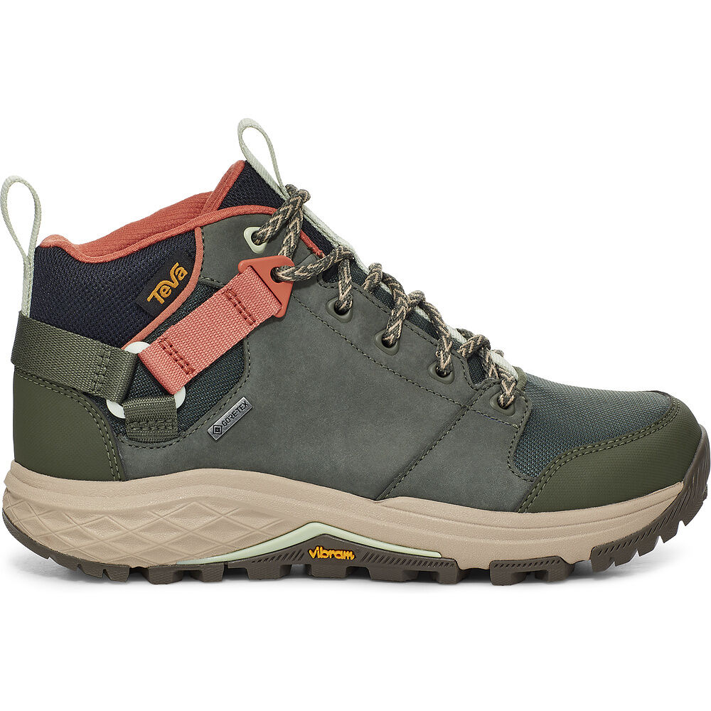 Teva Grandview Gtx Women Boots Red Olive | PADTN-8390