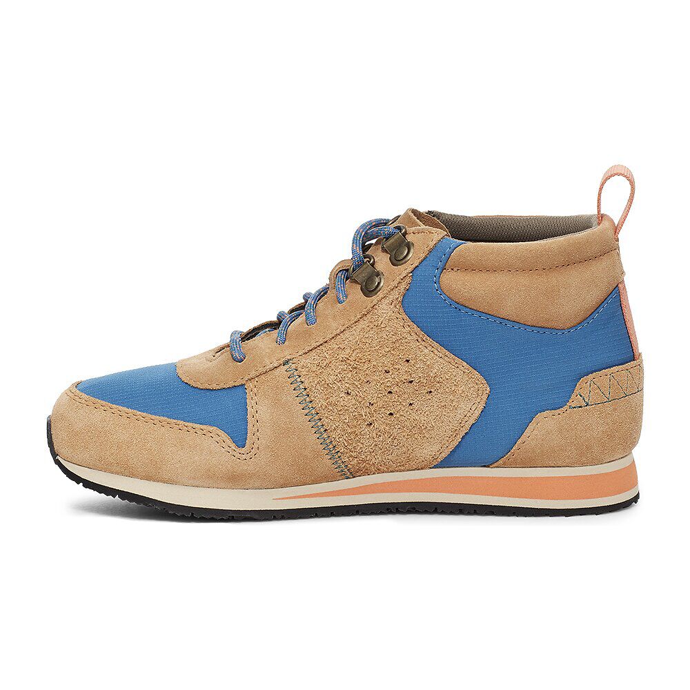 Teva Highside '84 Mid Women Boots Blue Khaki | QIOLU-1396