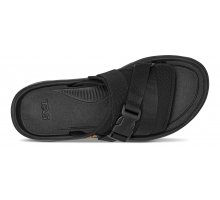 Teva Hurricane Verge Slide Men Flip Flops Black | BRAZE-8356