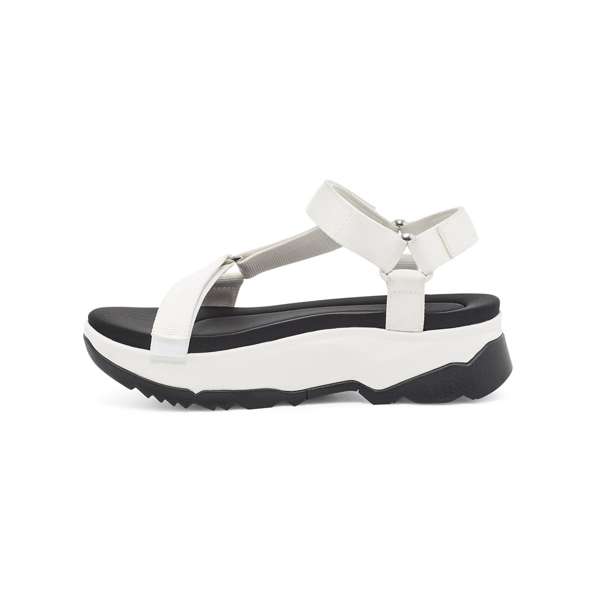 Teva Jadito Universal Women Platform Sandals White | XFBRE-8510