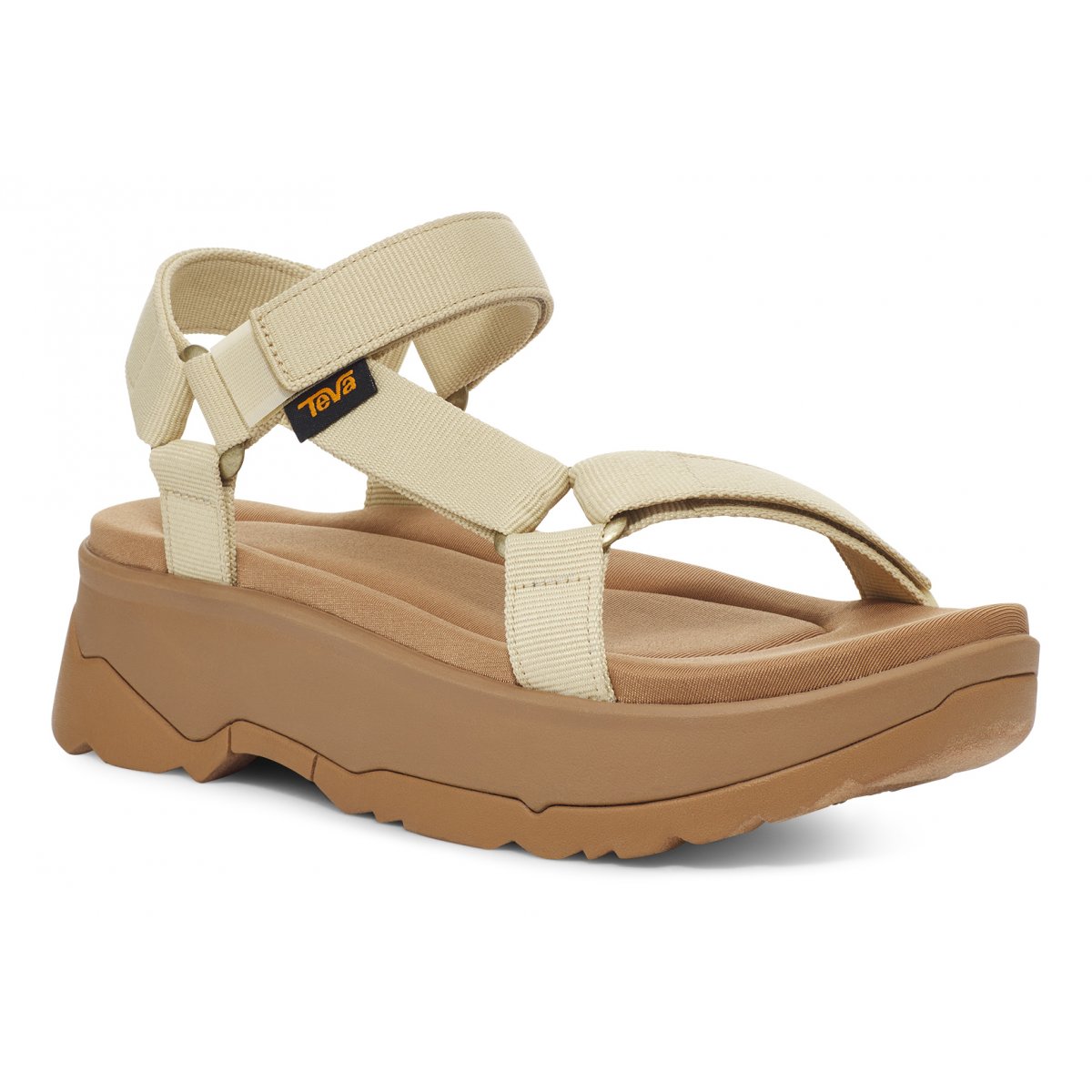 Teva Jadito Universal Women Platform Sandals White | JGQPY-5329