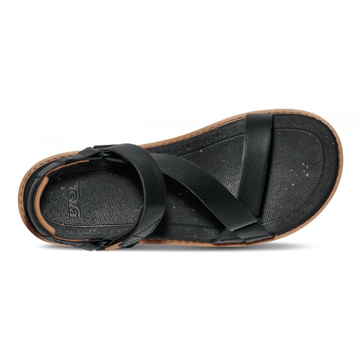 Teva Madera Wedge Women Platform Sandals Black | PKVNM-6280