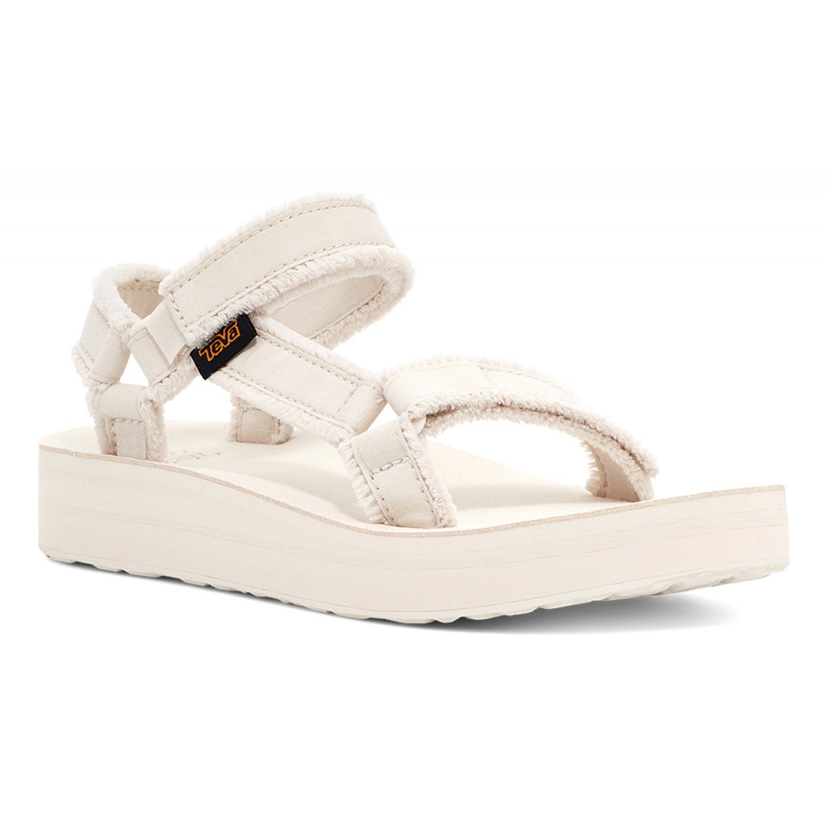 Teva Midform Universal Canvas Women Platform Sandals White | QAILM-6905