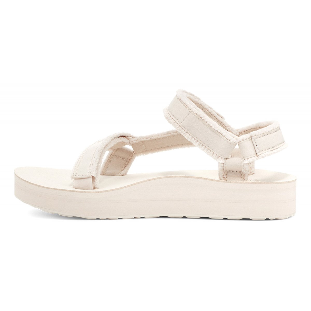 Teva Midform Universal Canvas Women Platform Sandals White | QAILM-6905