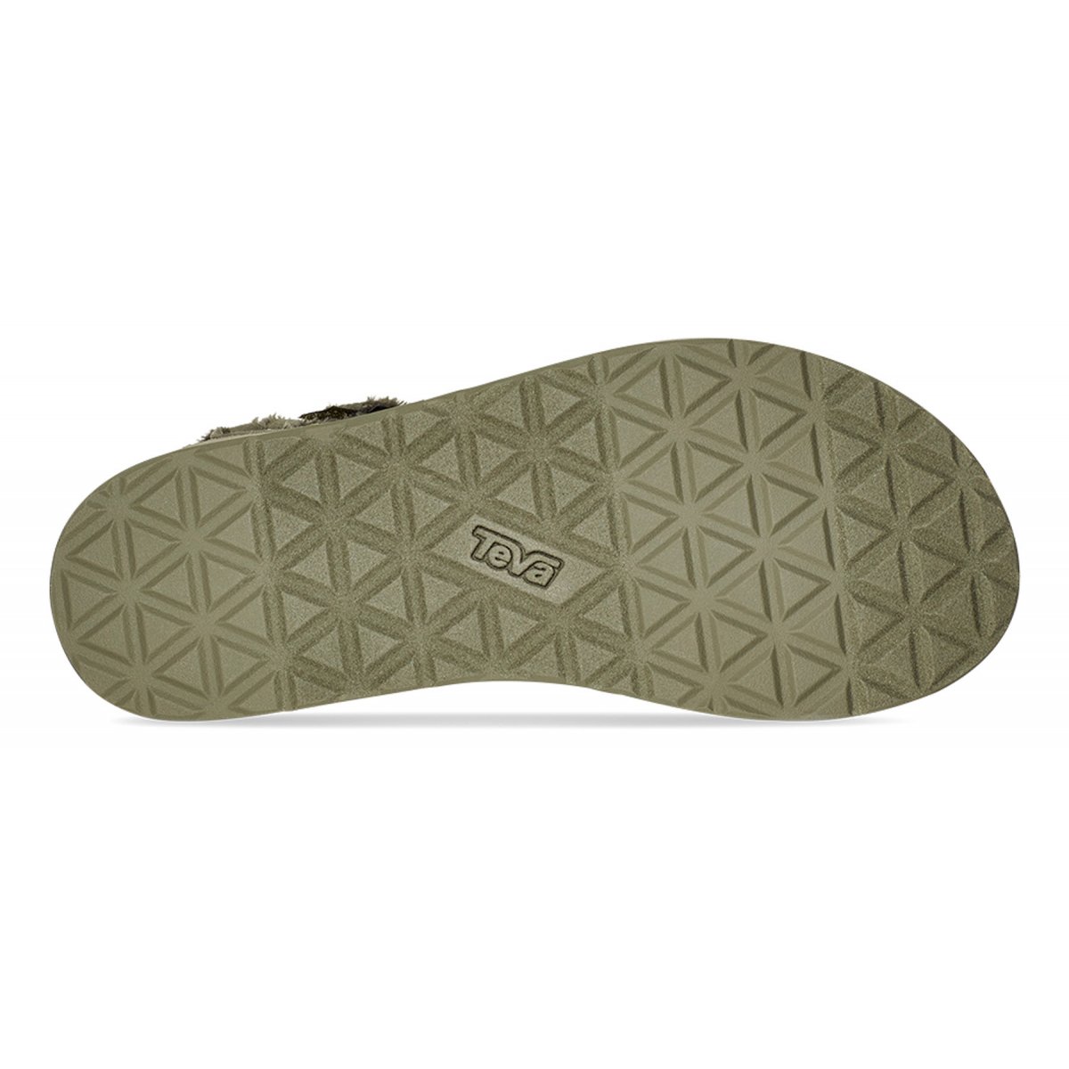 Teva Midform Universal Canvas Women Platform Sandals Olive | WXSLG-4078