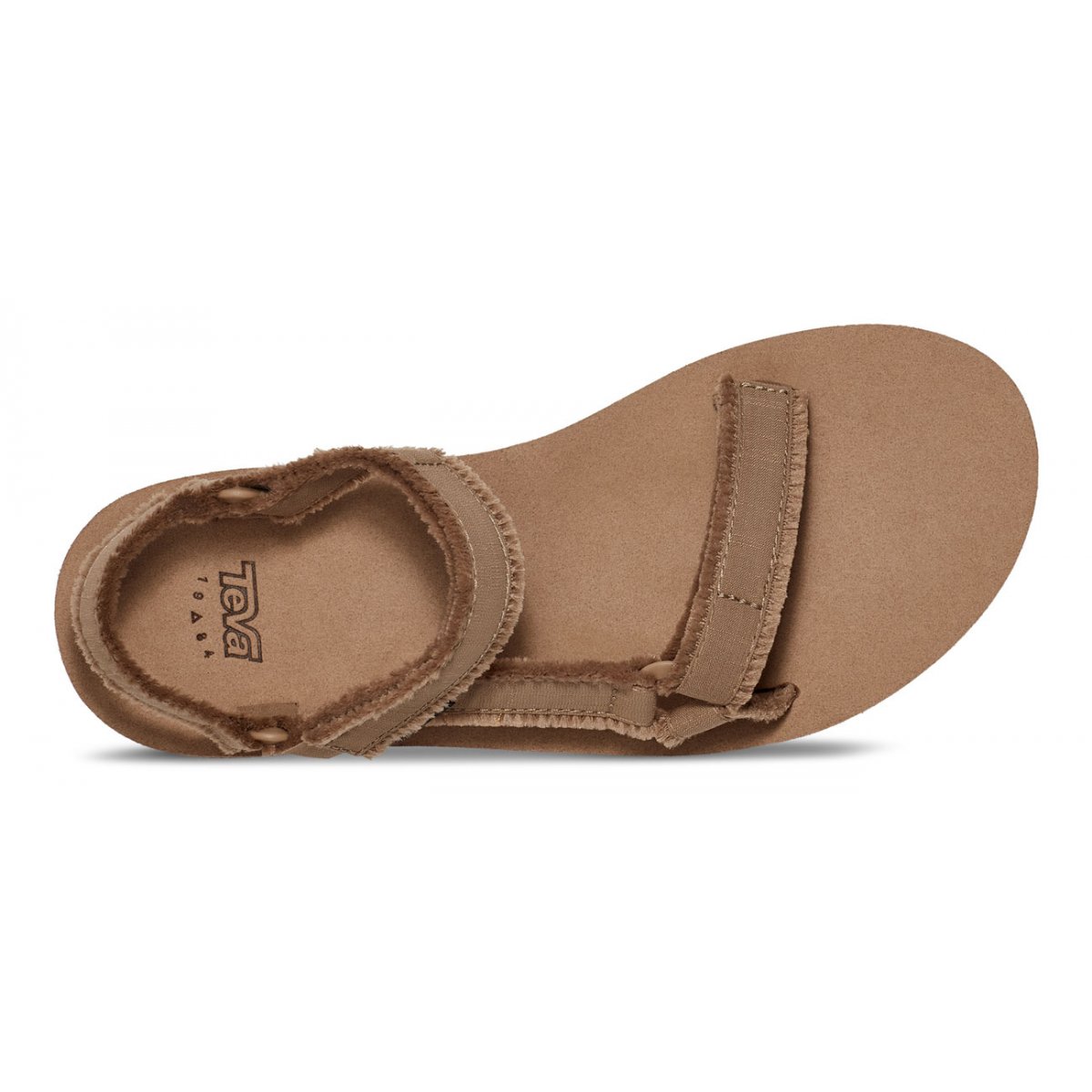 Teva Midform Universal Canvas Women Platform Sandals Brown | IKATR-9863