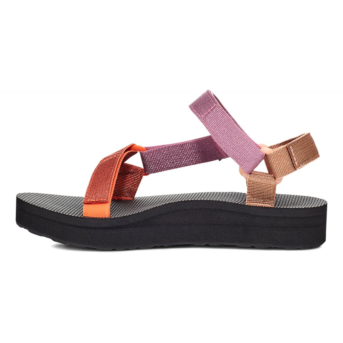 Teva Midform Universal Women Platform Sandals Pink Multicolor | OJUZQ-4739