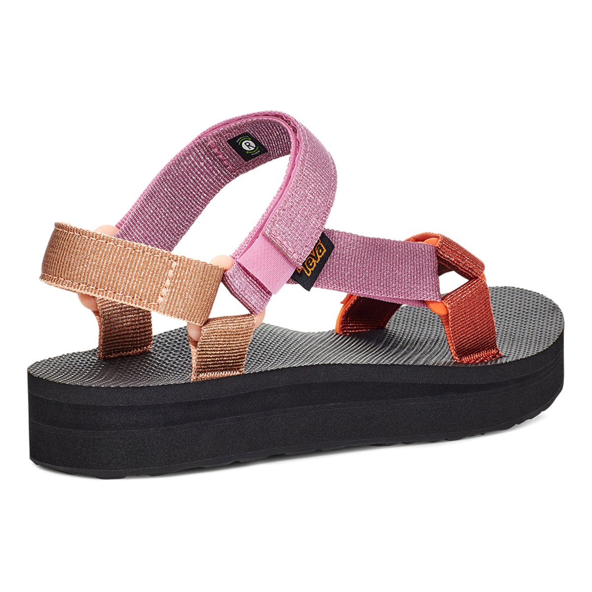 Teva Midform Universal Women Platform Sandals Pink Multicolor | OJUZQ-4739