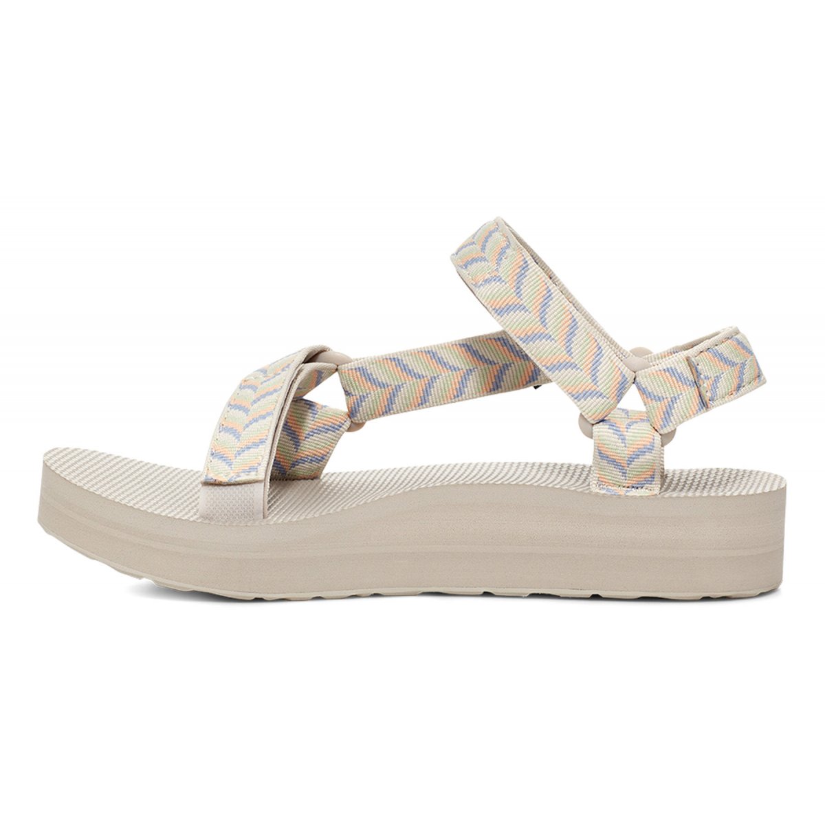 Teva Midform Universal Women Platform Sandals White | SNMXJ-4736