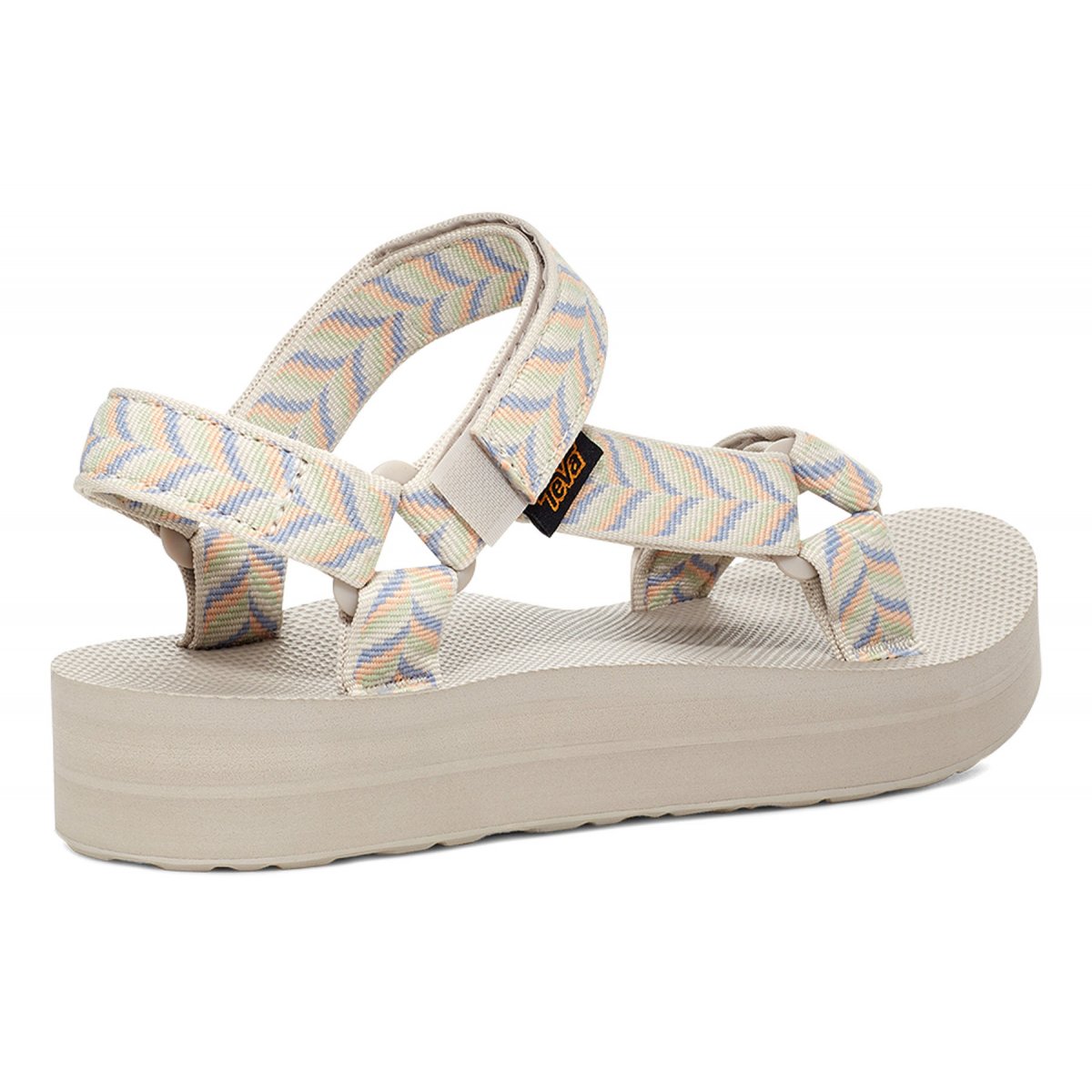 Teva Midform Universal Women Platform Sandals White | SNMXJ-4736