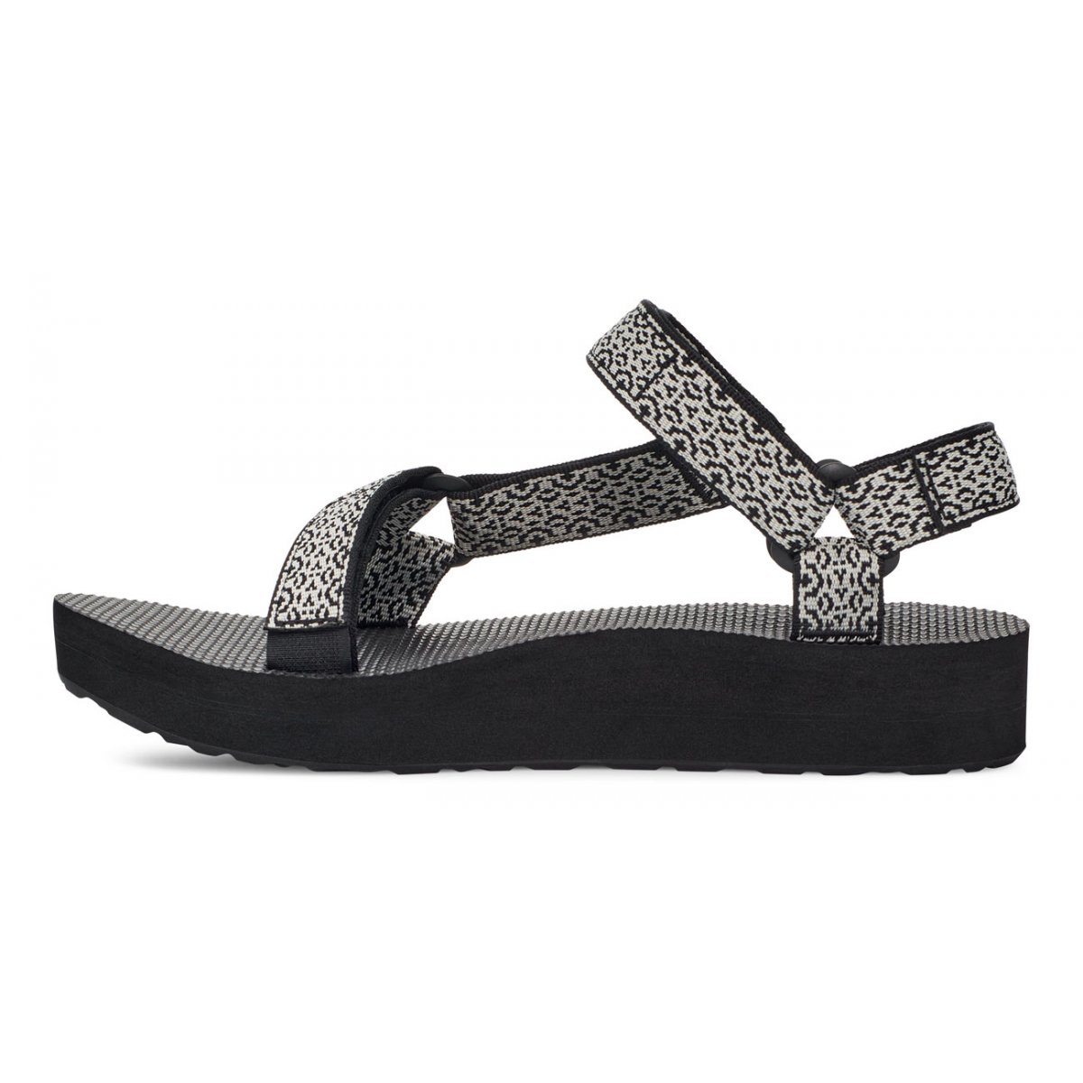 Teva Midform Universal Women Platform Sandals Black | QAHCN-5386