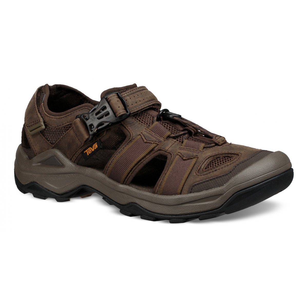 Teva Omnium 2 Leather Men Sandals Brown | PWXVK-8452