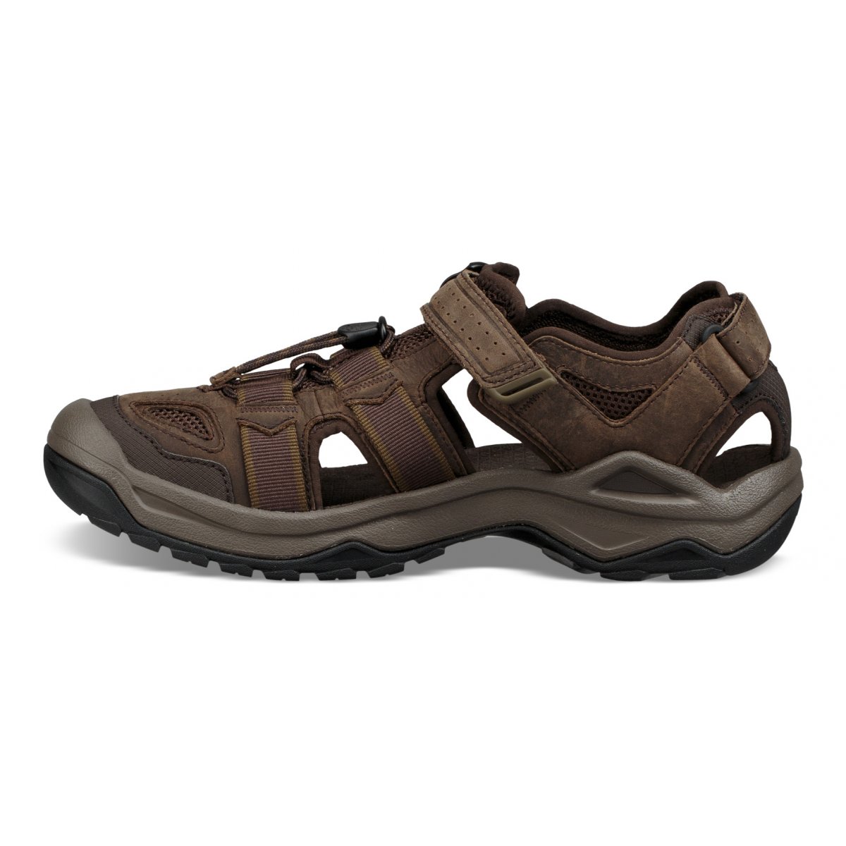 Teva Omnium 2 Leather Men Sandals Brown | PWXVK-8452