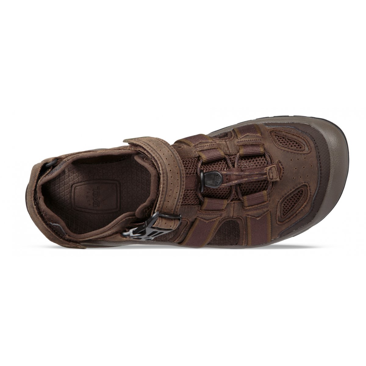 Teva Omnium 2 Leather Men Sandals Brown | PWXVK-8452