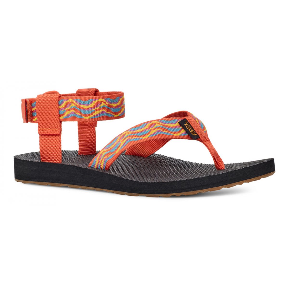 Teva Original Revive Women Original Sandals Red Black | OKJUR-9185