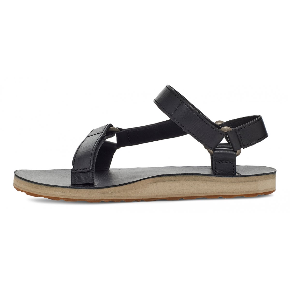 Teva Original Universal Leather Women Original Sandals Black | JKMPG-5716