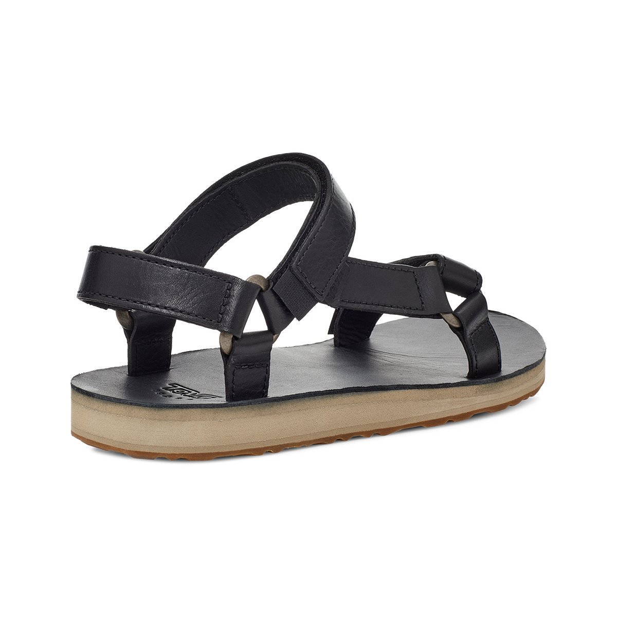 Teva Original Universal Leather Women Original Sandals Black | JKMPG-5716