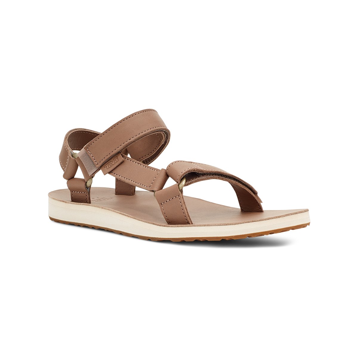 Teva Original Universal Leather Women Original Sandals Brown | ZLEIV-0459