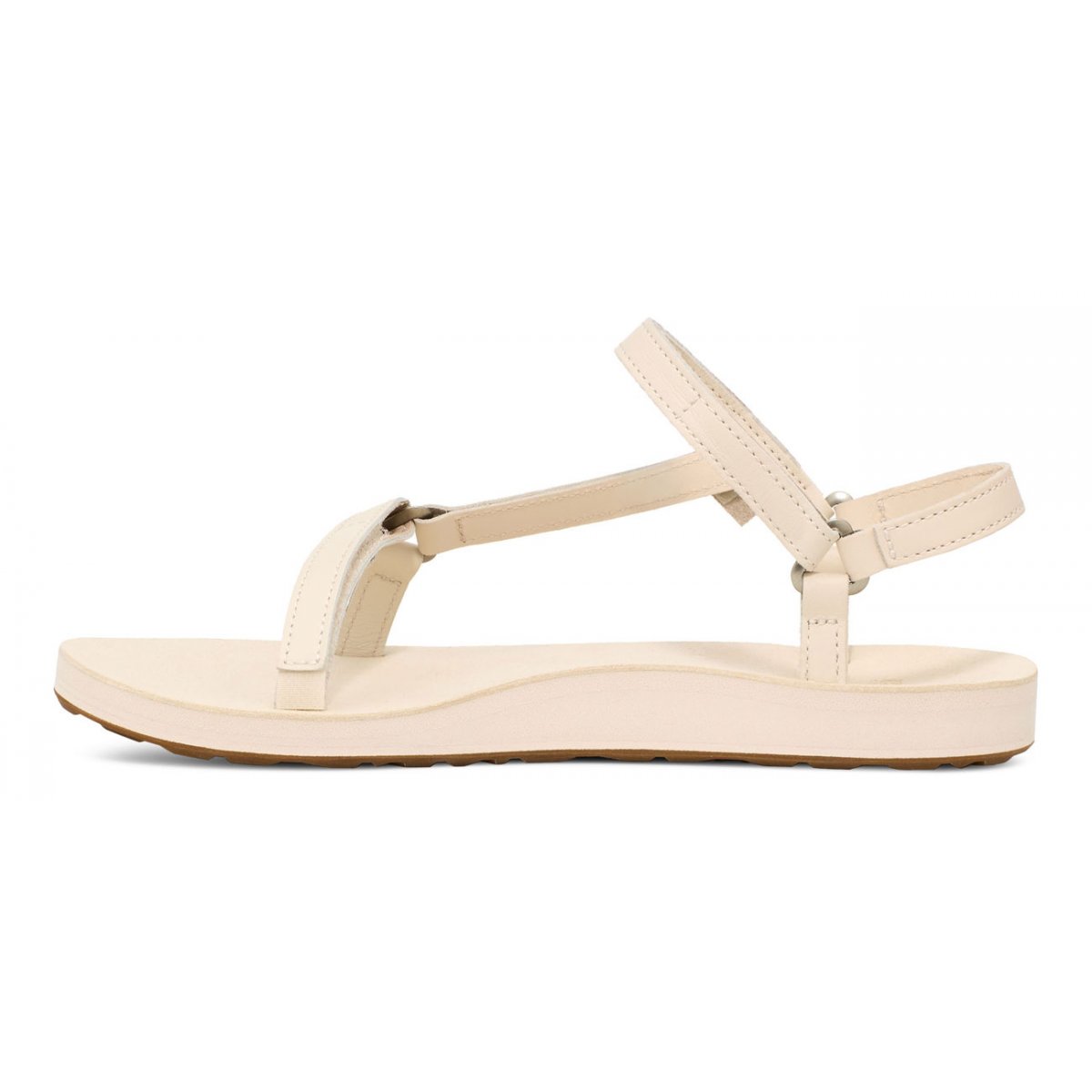 Teva Original Universal Slim Lea Women Original Sandals White | VLFUY-7206